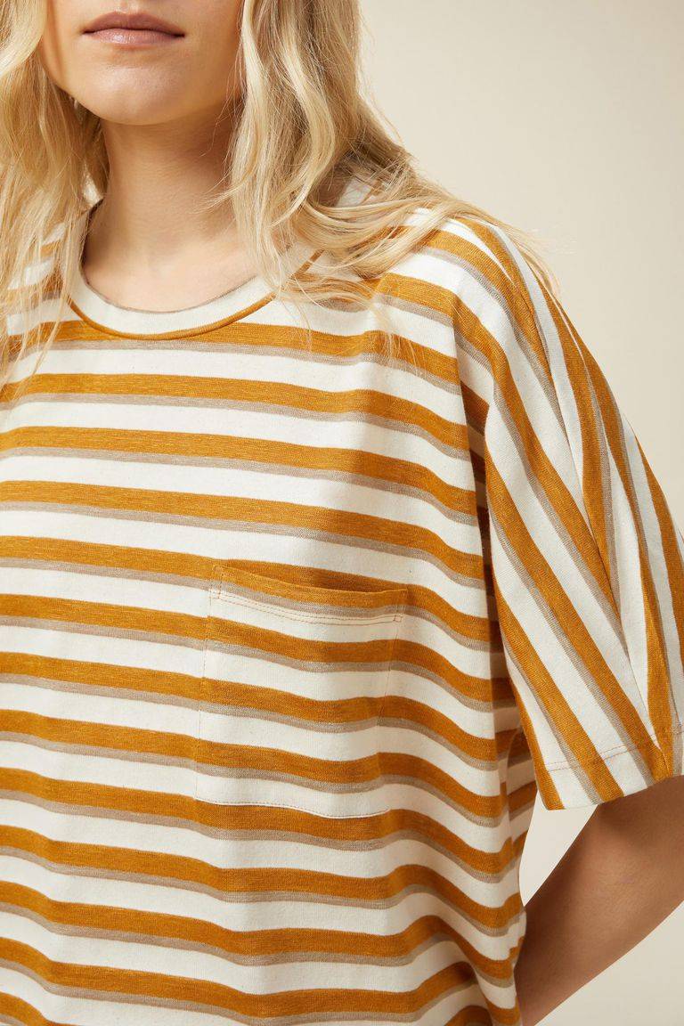 Pomandere T-shirt con taschino sul petto Convenienza