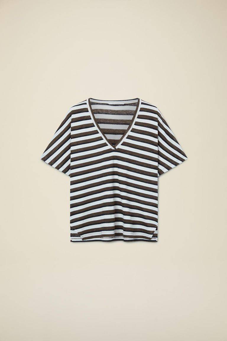 Pomandere T-shirt con scollo a V Sconto