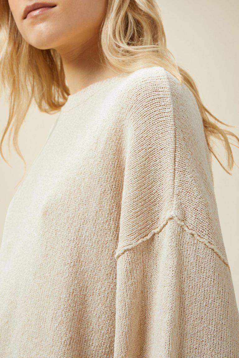 Pomandere Girocollo in maglia rasata Online
