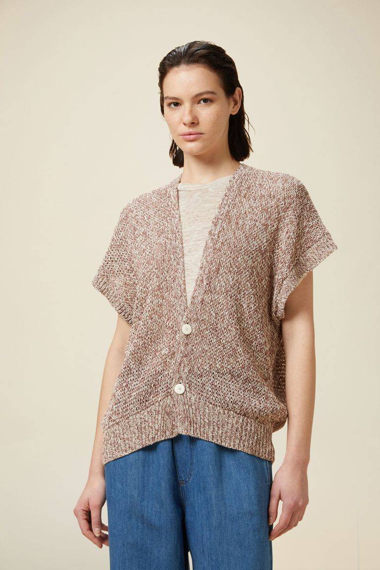 Pomandere Cardigan smanicato Outlet