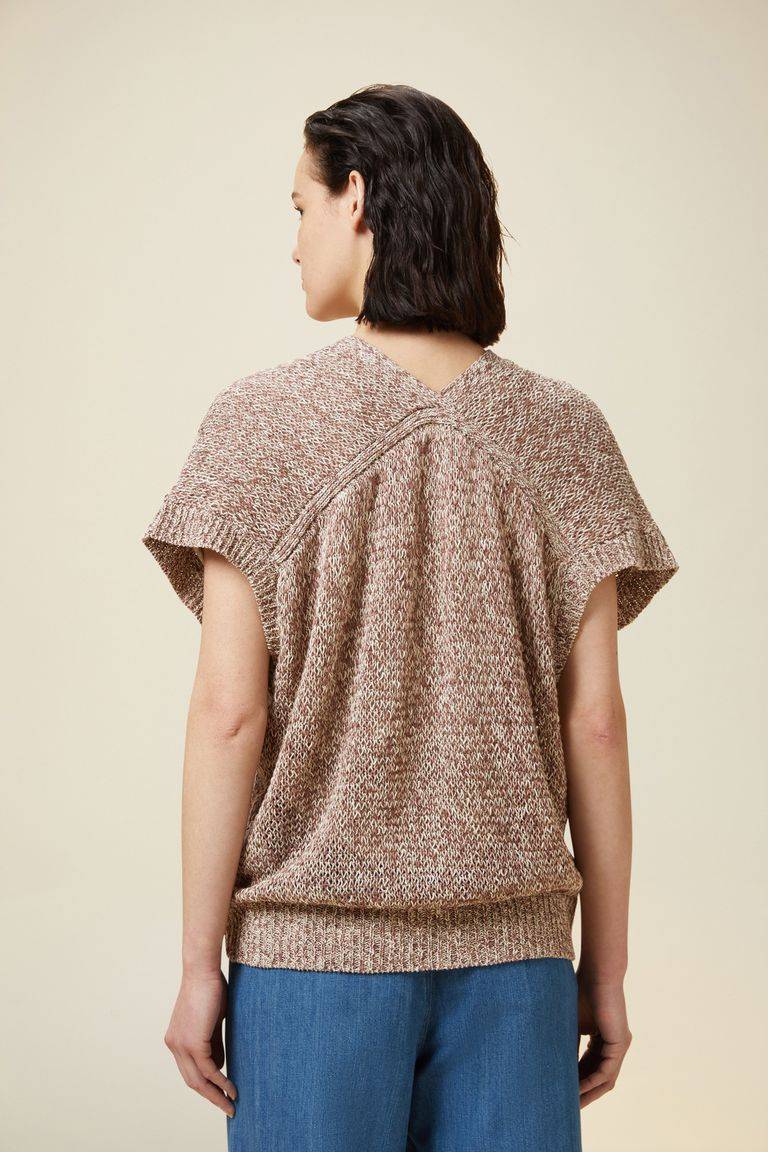 Pomandere Cardigan smanicato Outlet