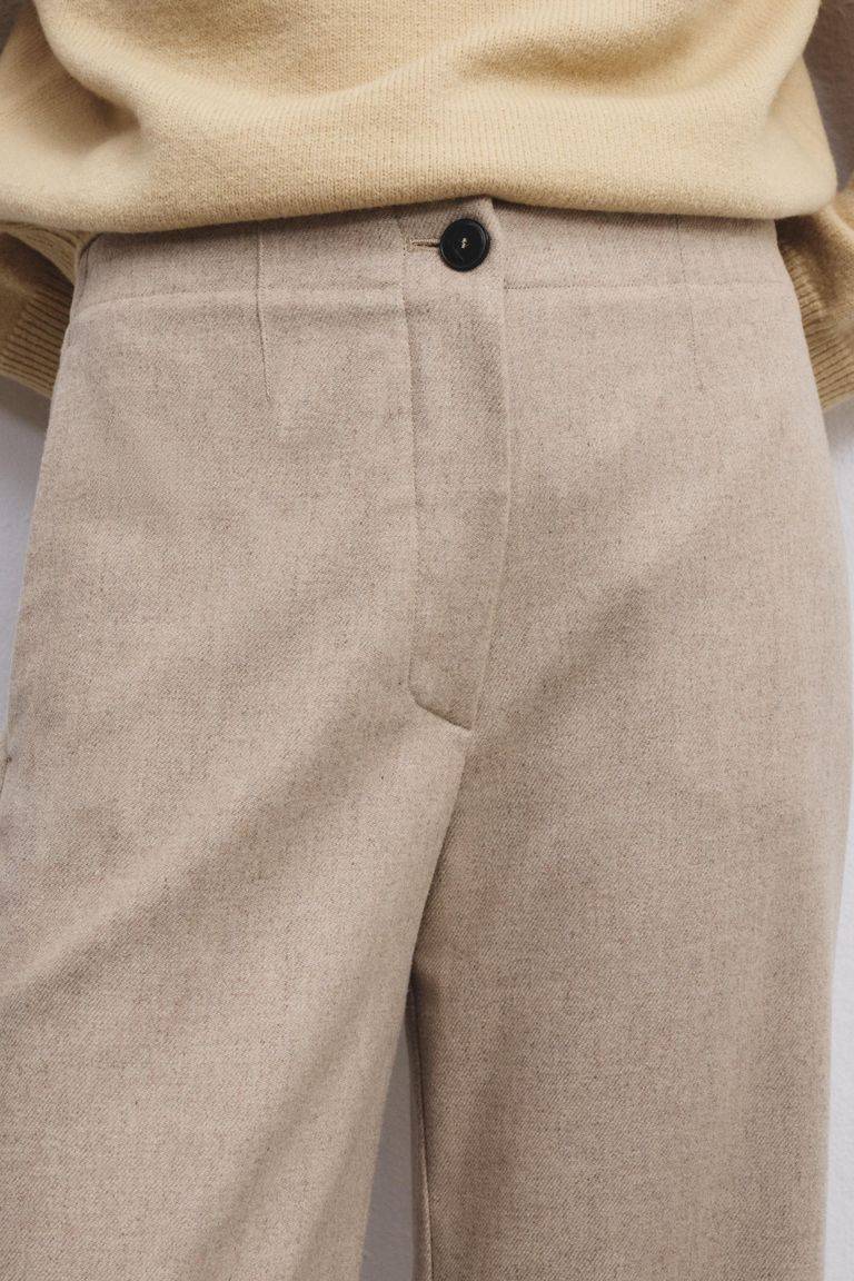 Pomandere Pantalone iconico in flanella misto lana Vendite Flash