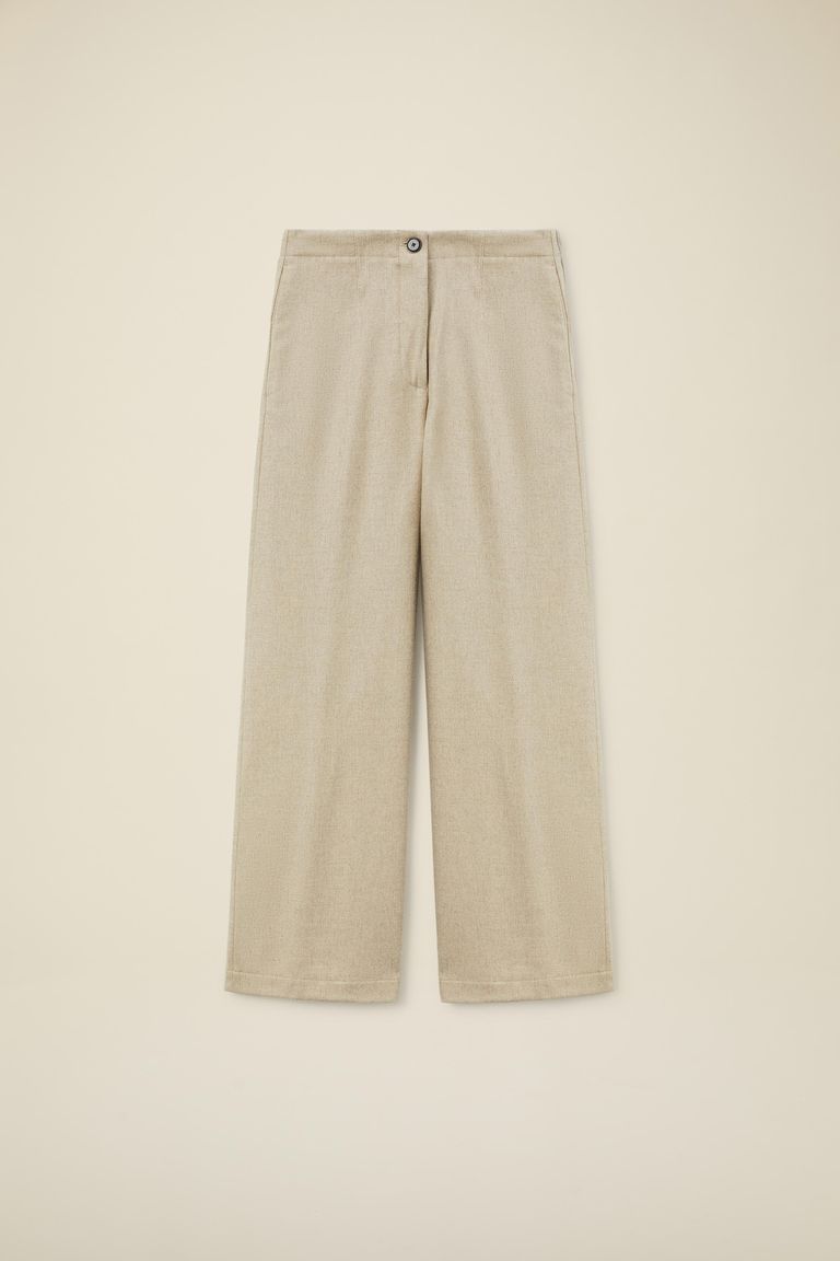 Pomandere Pantalone iconico in flanella misto lana Vendite Flash