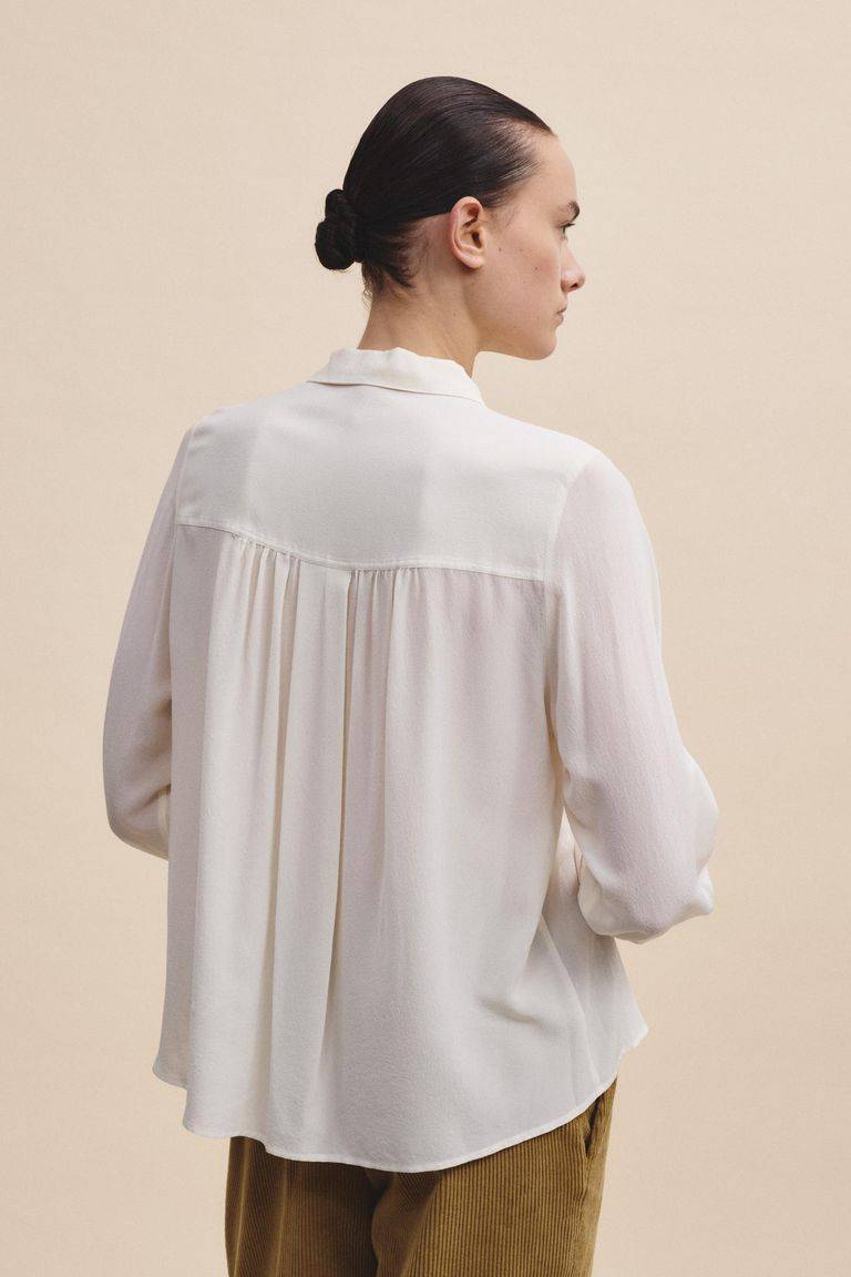 Pomandere Camicia in crepe de chine Qualità Garantita