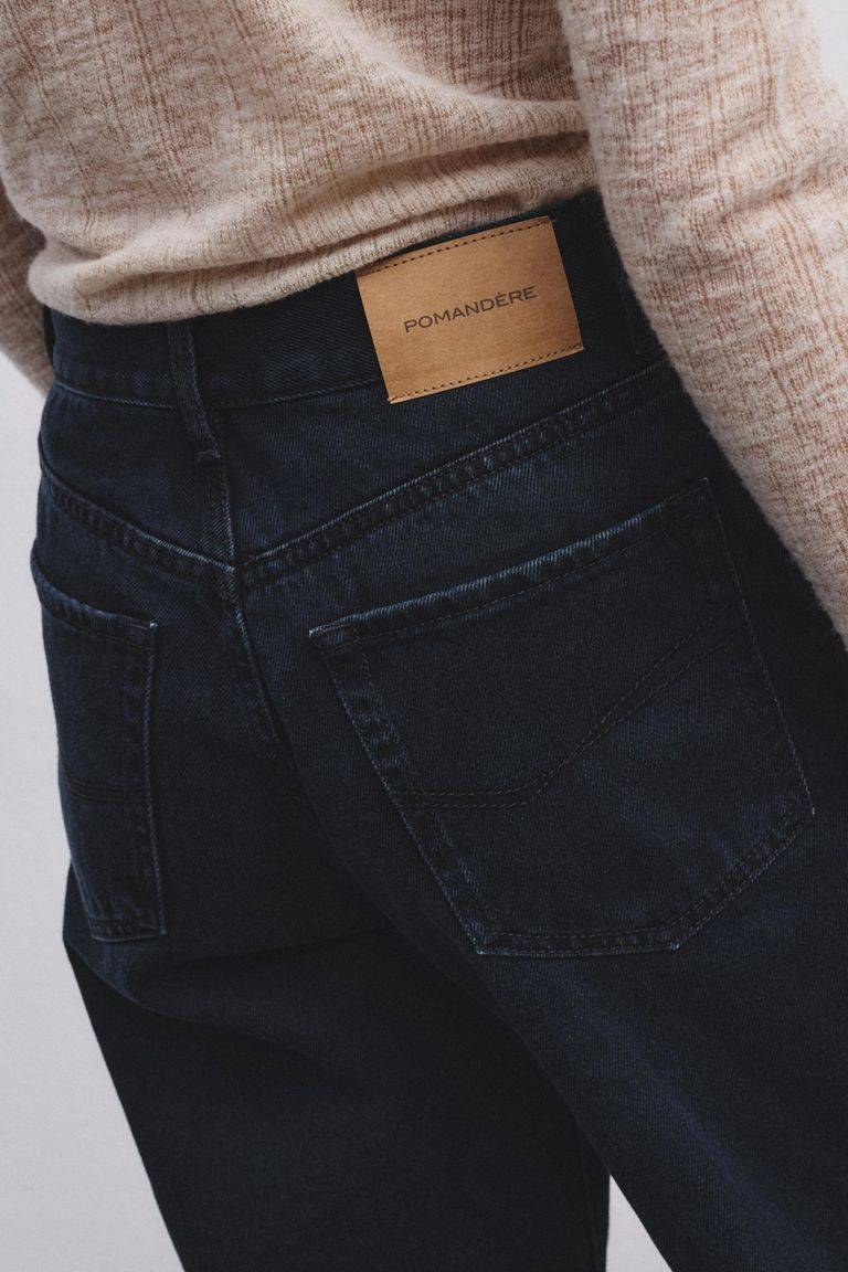 Pomandere Pantalone 5 tasche in denim scuro Outlet