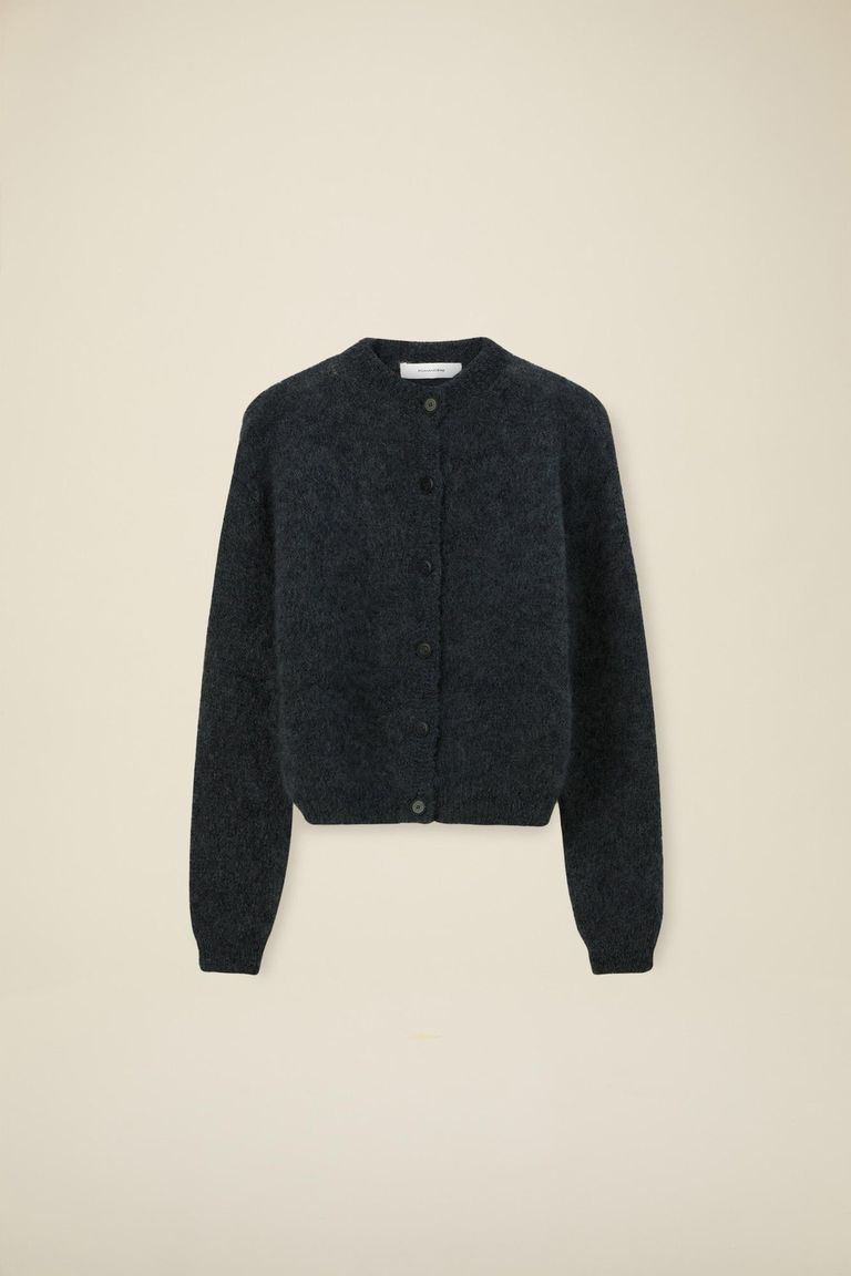 Pomandere Cardigan a girocollo in mohair Hotsell