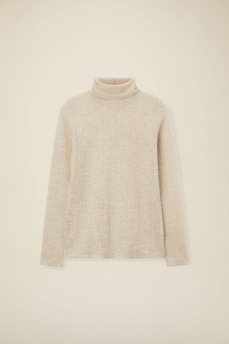 Pomandere Dolcevita in jersey jacquard di lana I Più Venduti
