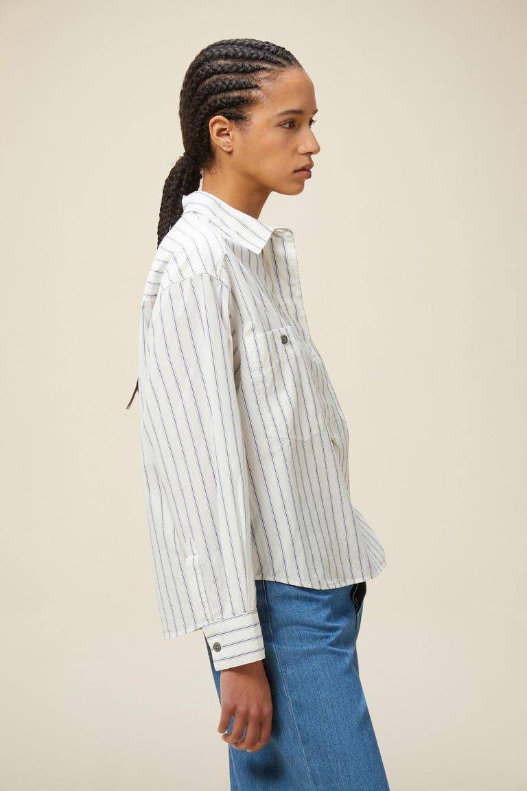 Pomandere Camicia a polo rigata Promozione