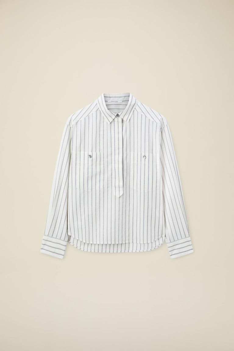 Pomandere Camicia a polo rigata Promozione