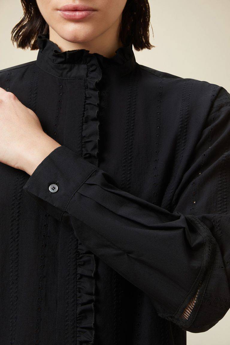 Pomandere Camicia con rouches Soddisfazione Garantita