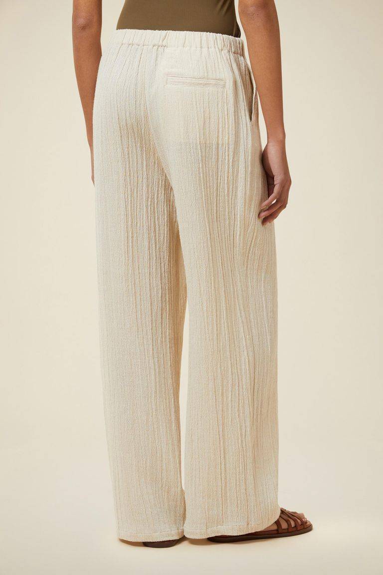 Pomandere Pantalone ampio con elastico in vita Consegna Veloce