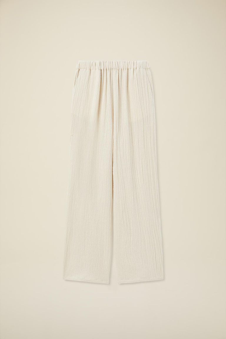 Pomandere Pantalone ampio con elastico in vita Consegna Veloce