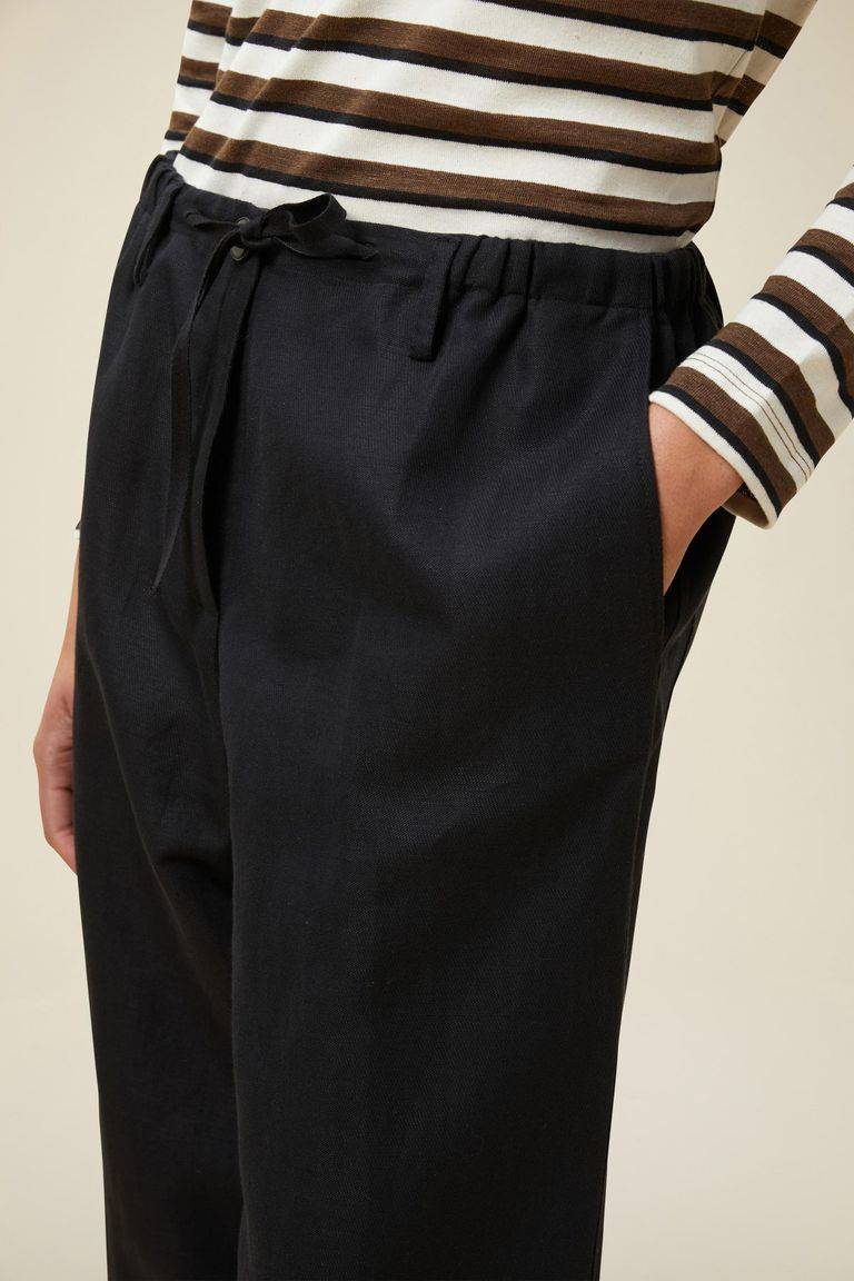 Pomandere Pantalone con elastico in vita e coulisse Promozione Limitata
