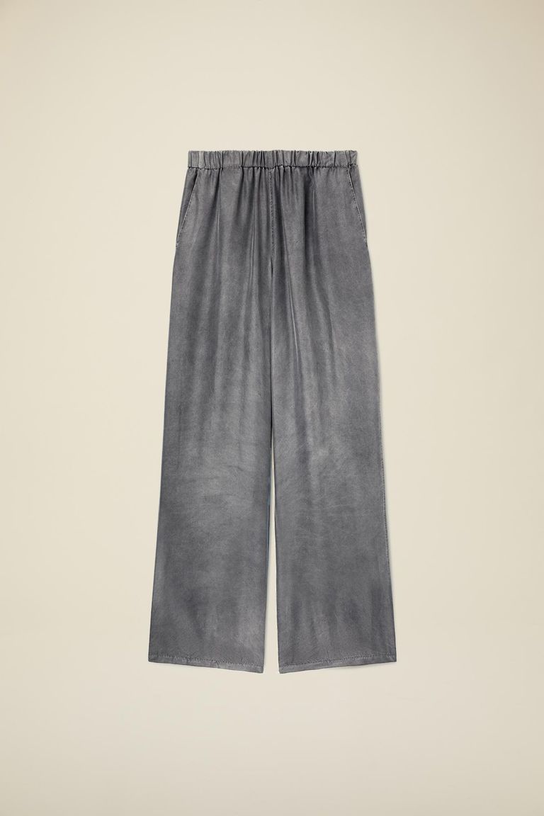 Pomandere Pantalone ampio con elastico in vita, tinto naturalmente Novità