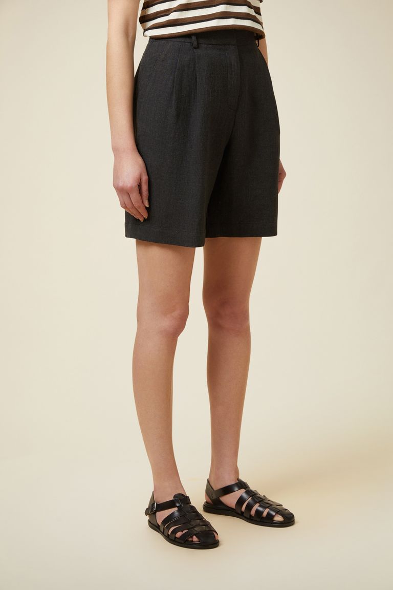 Pomandere Shorts con pinces Economico