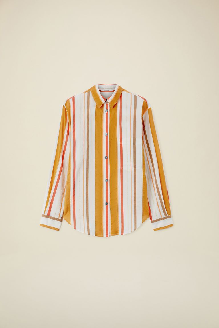 Pomandere Camicia a righe con taschino Italy