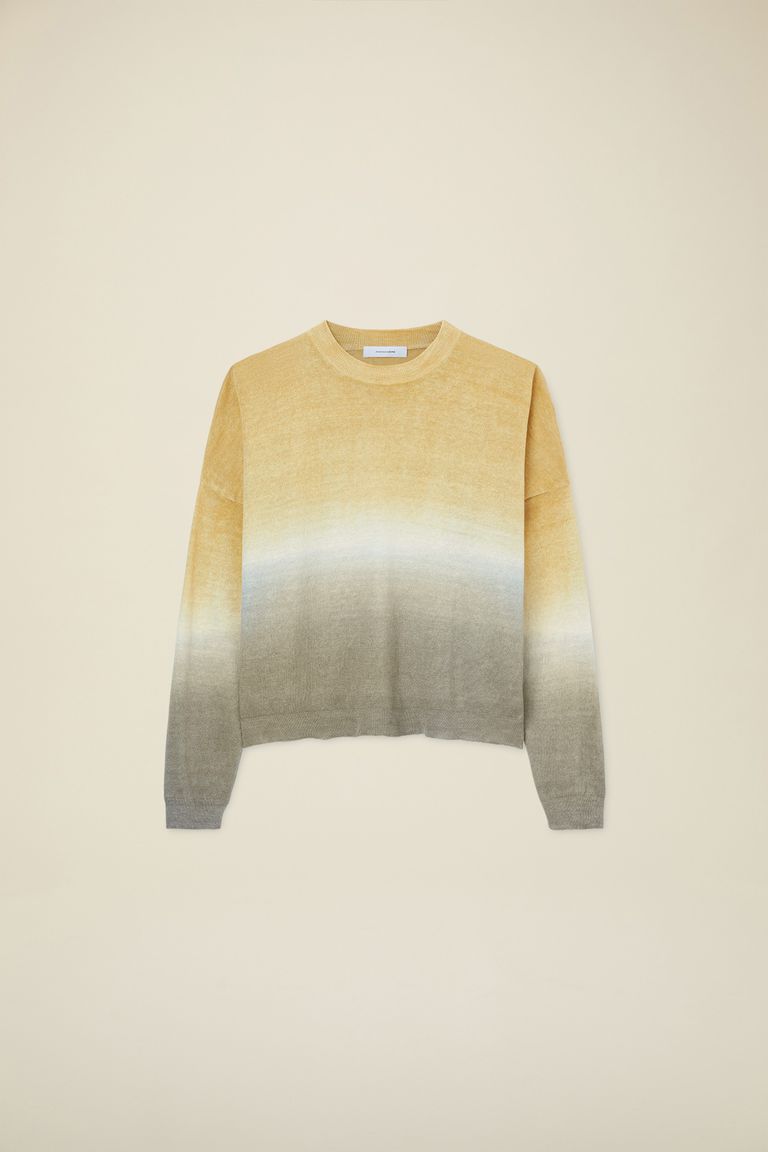 Pomandere Maglione girocollo con tintura degradè Shopping Online