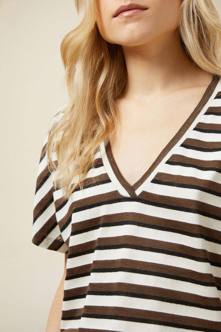 Pomandere T-shirt con scollo a V Offerte