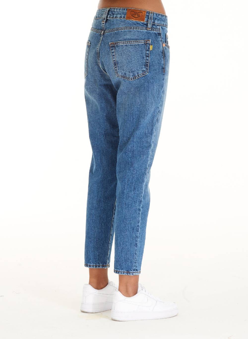 Pop84 Jeans vita bassa boy-friend modello Marika Vendita