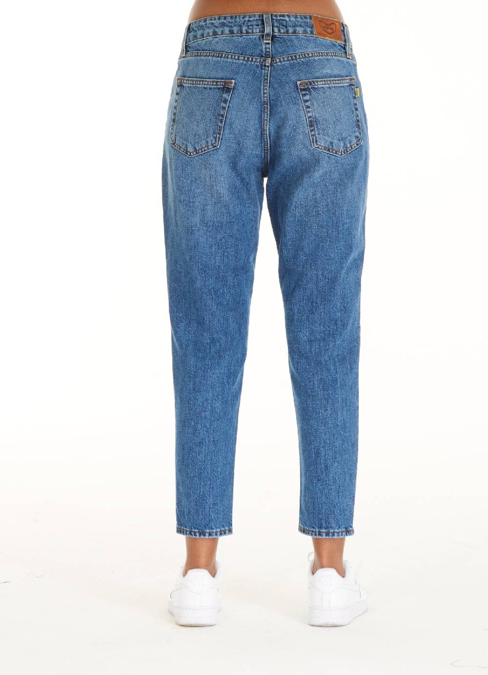 Pop84 Jeans vita bassa boy-friend modello Marika Vendita