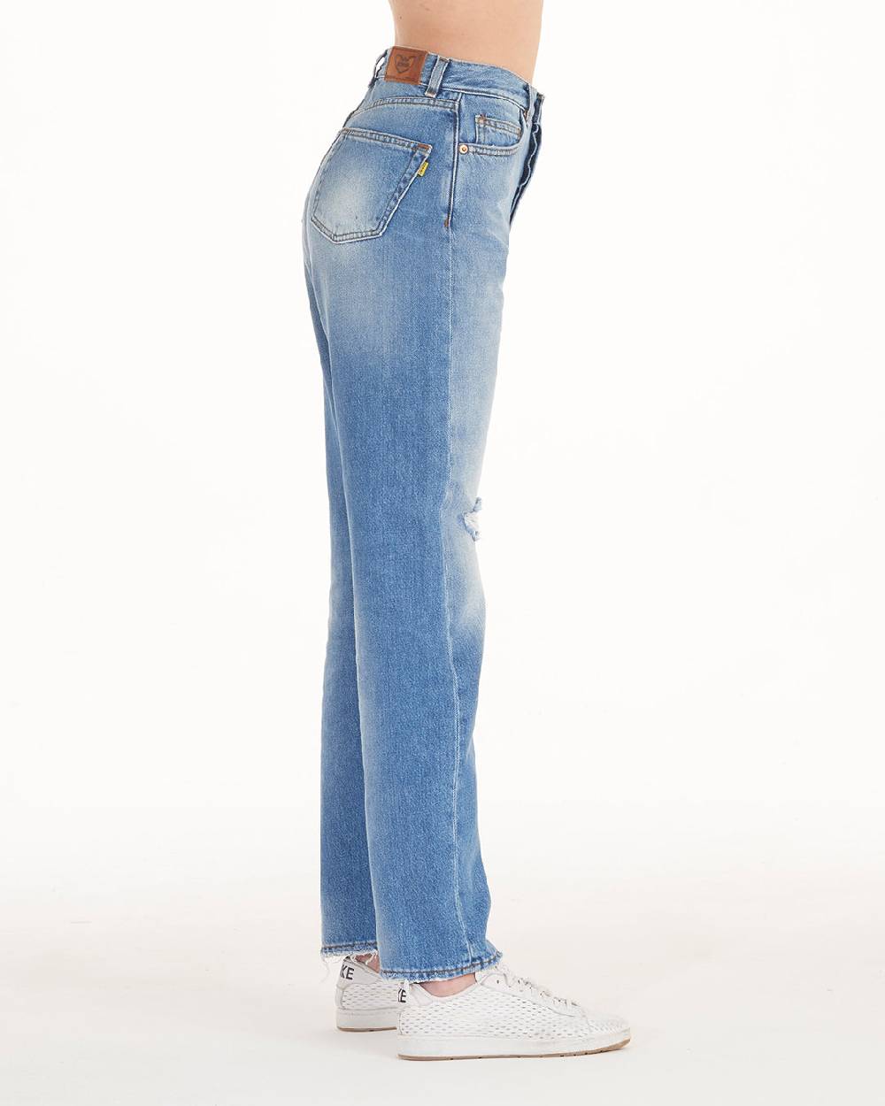 Pop84 Jeans donna boy-friend vita alta modello Marilyn Promozione