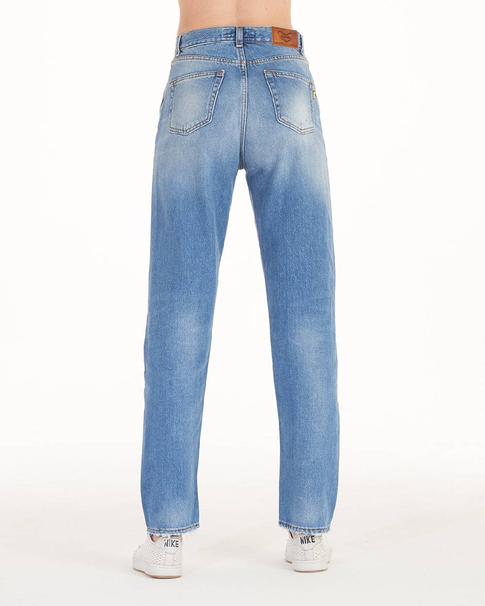 Pop84 Jeans donna boy-friend vita alta modello Marilyn Promozione