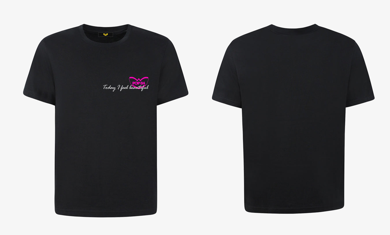 Pop84 T-shirt POP84 'Today I Feel Beautiful' Spedizione Gratuita