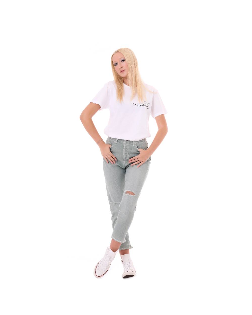 Pop84 T-shirt POP84 'Today I Feel Beautiful' Spedizione Gratuita