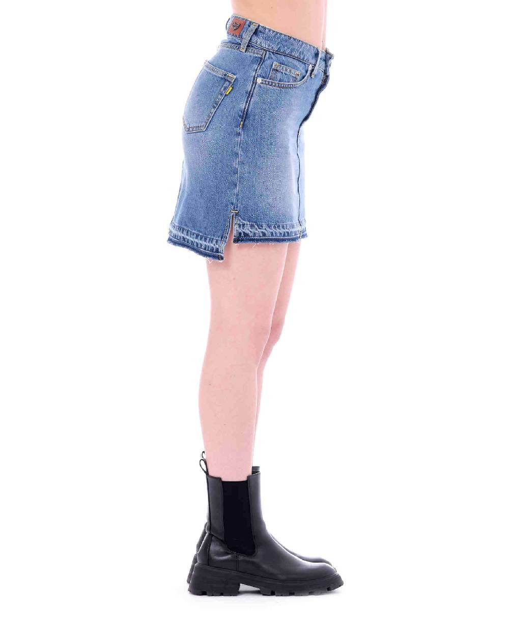 Pop84 Gonna jeans vita alta Soddisfazione Garantita