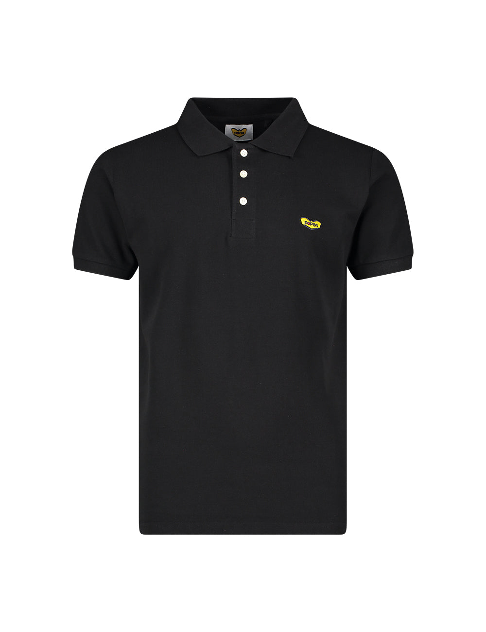 Pop84 Polo basica con logo POP84 ricamato Online