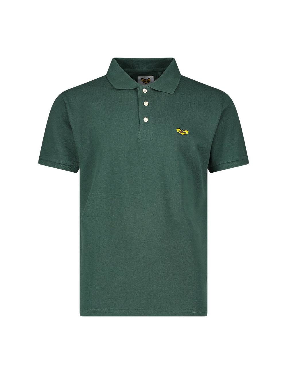 Pop84 Polo basica con logo POP84 ricamato Online