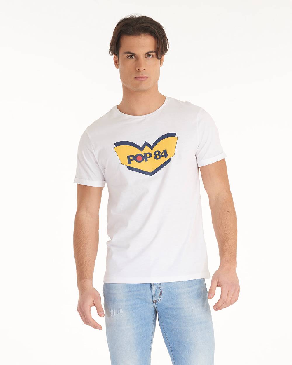 Pop84 T-shirt Icon Logo POP84 In Saldo