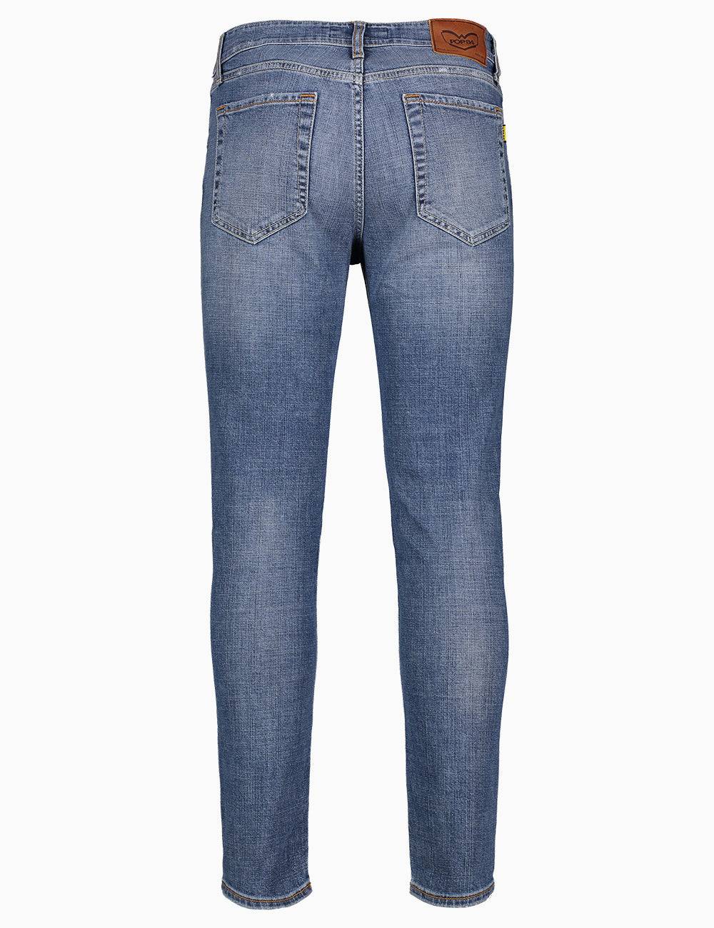 Pop84 Jeans 5 tasche slim fit modello Capri Nuova