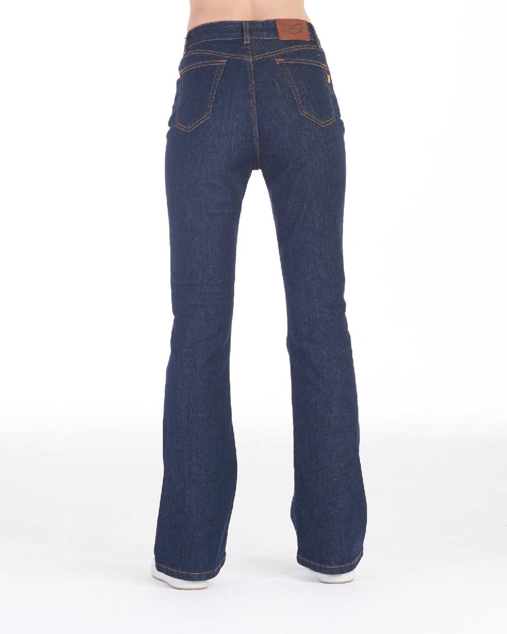 Pop84 Jeans zampa modello Francy lavaggio scuro Shopping Online