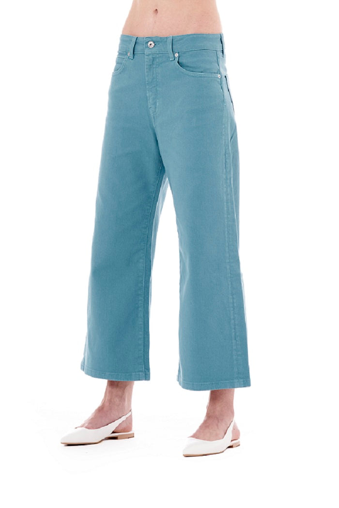 Pop84 Pantalone in bull denim over fit In Vendita