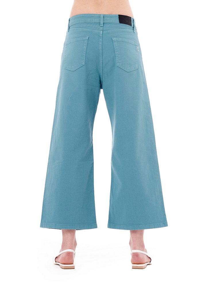 Pop84 Pantalone in bull denim over fit In Vendita