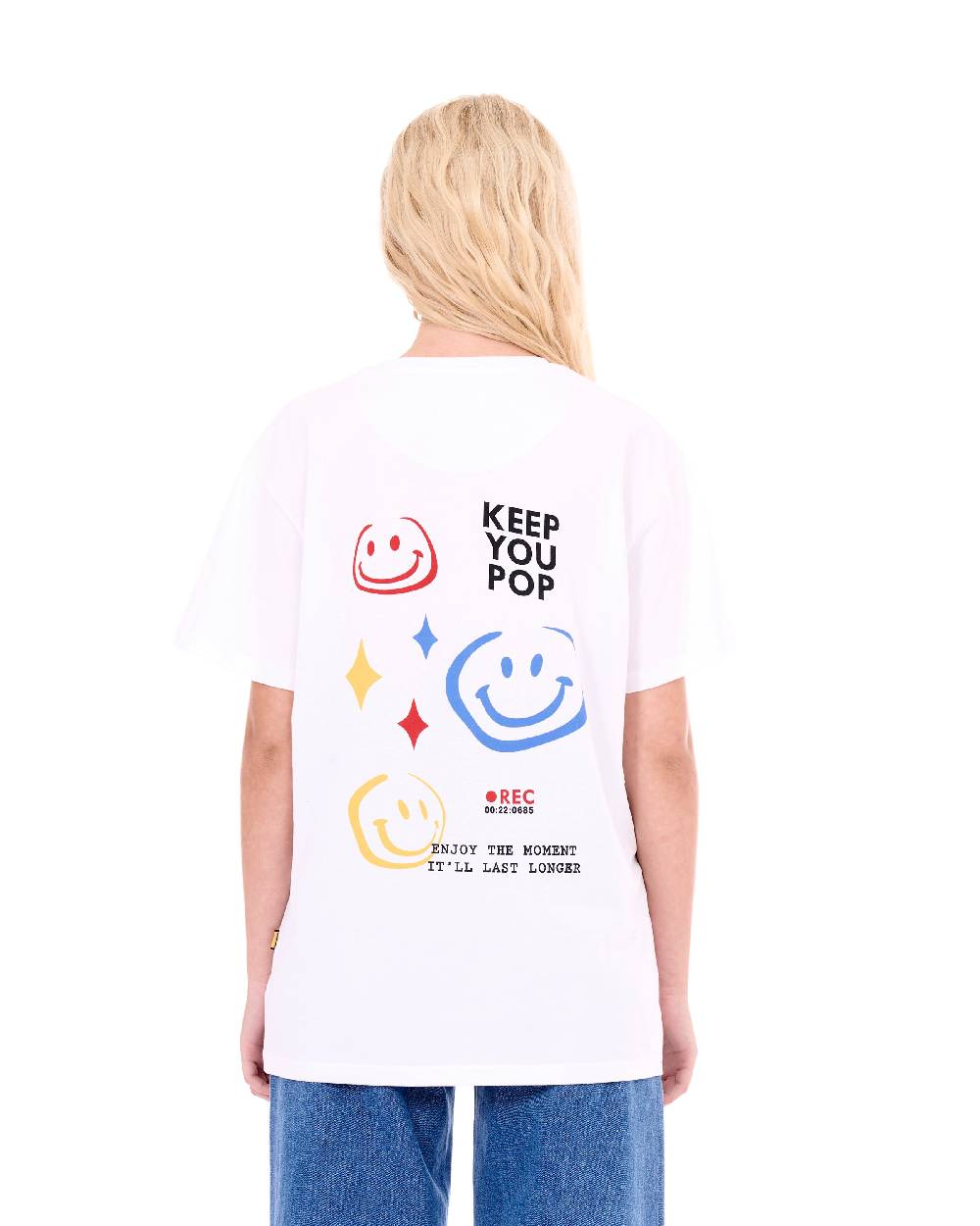 Pop84 T-shirt POP84 'Keep You Pop' Offerte