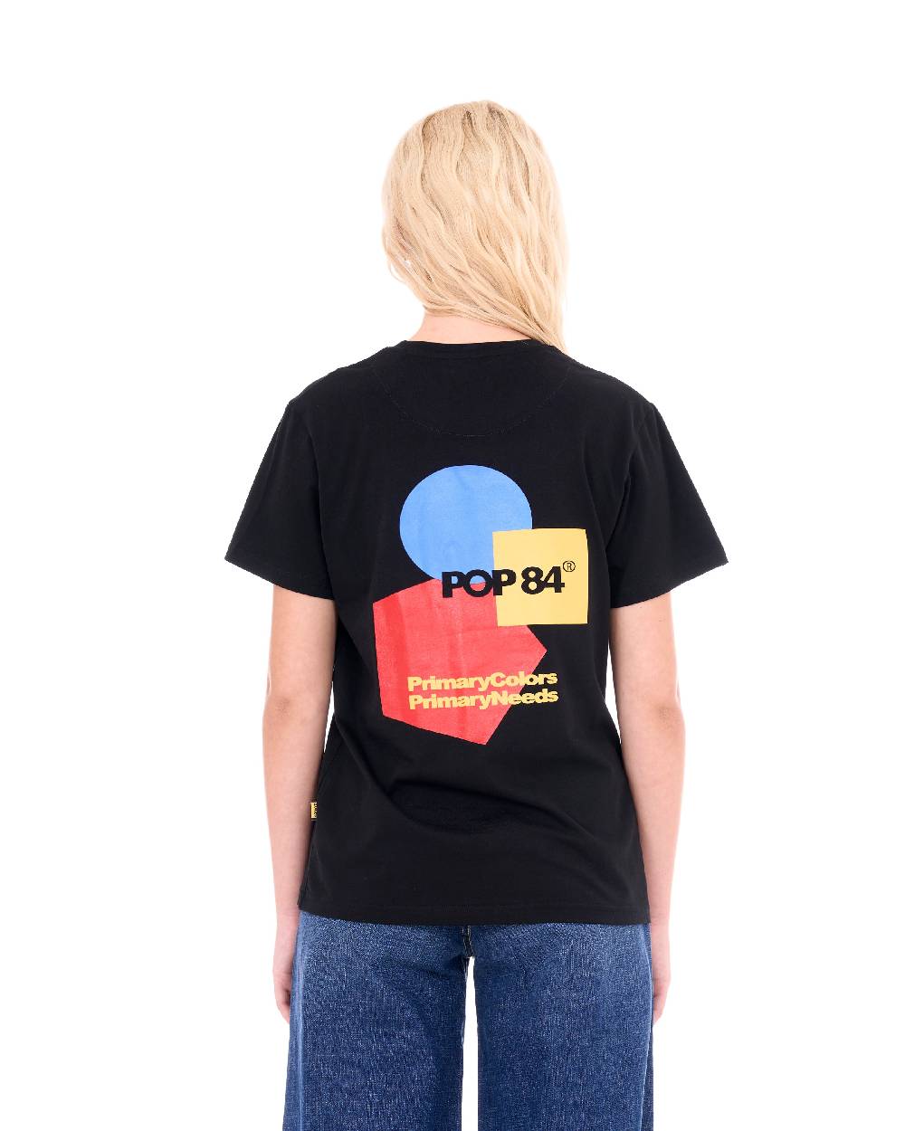 Pop84 T-shirt POP84 'Primary Colors Primary Needs' I Più Venduti