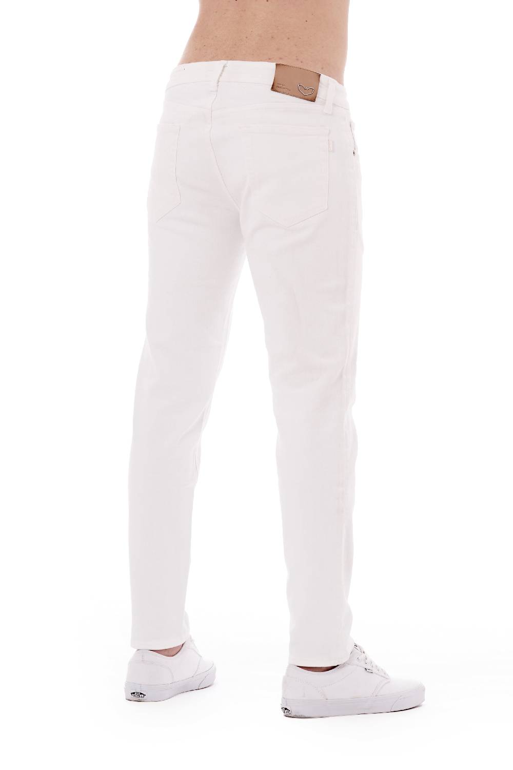 Pop84 Pantalone in bull denim modello Berlino Italy