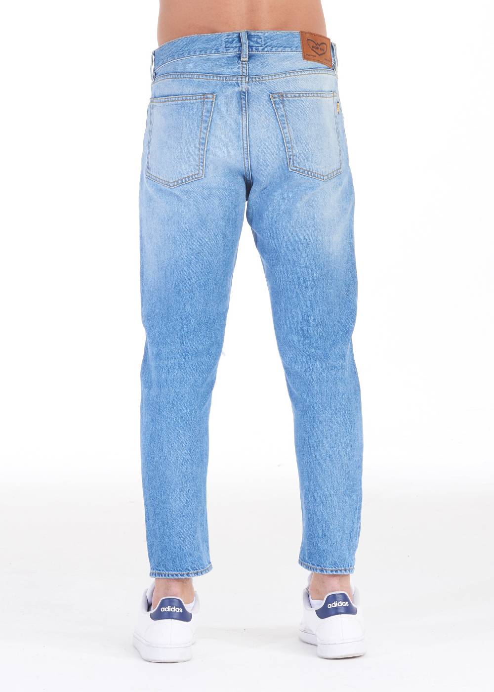Pop84 Jeans uomo 5 tasche over fit modello Andrew Nuovo