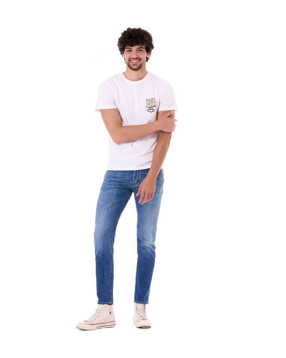 Pop84 T-shirt POP84 'Free Your Mind' Qualità