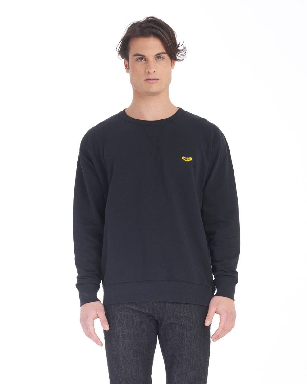 Pop84 Felpa Basic Logo POP84 Pezzi Unici