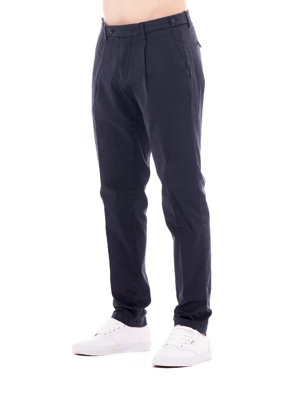 Pop84 Pantalone con pence modello Positano Qualità Garantita