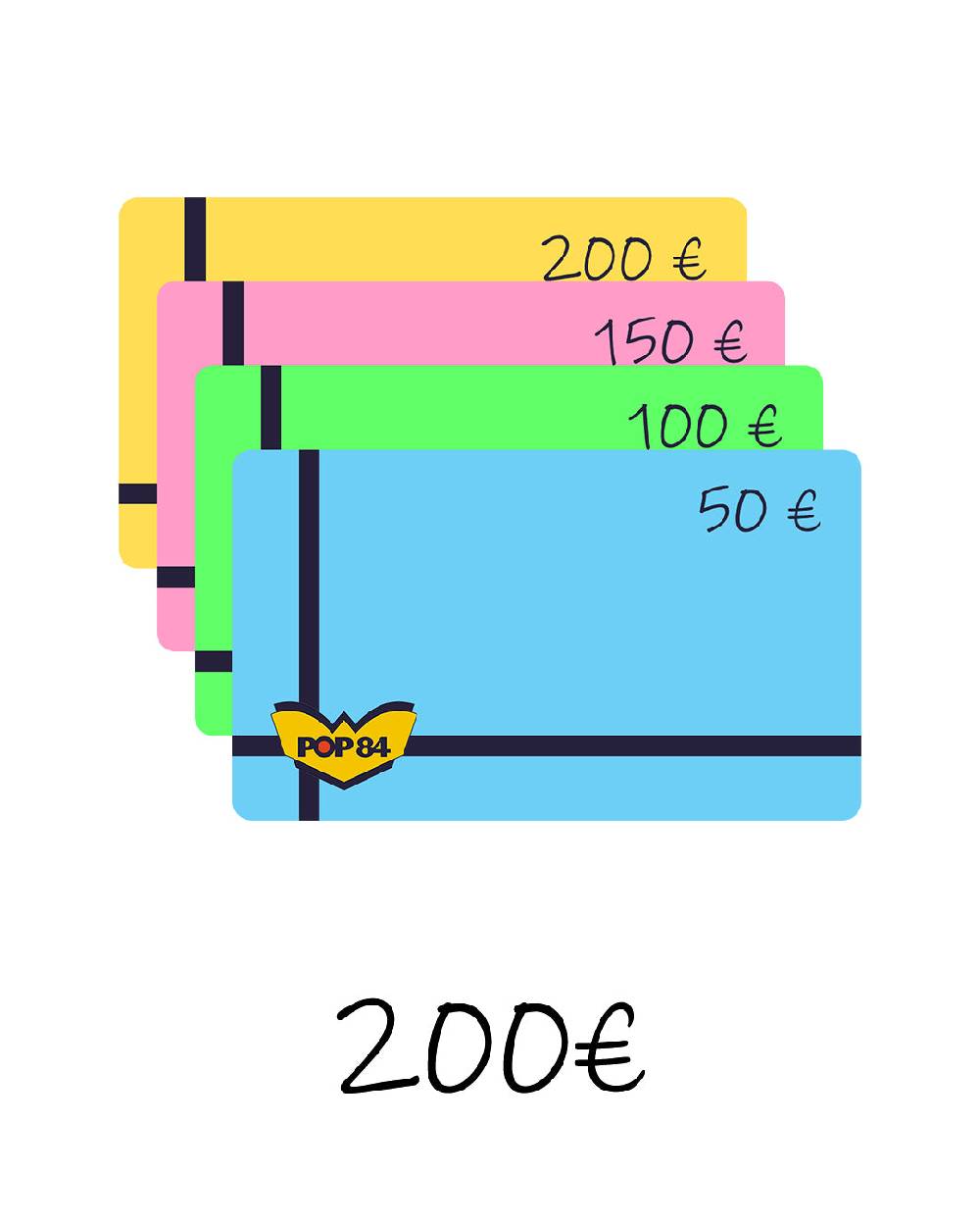 Pop84 POP84 Gift Card Fino Al -60%