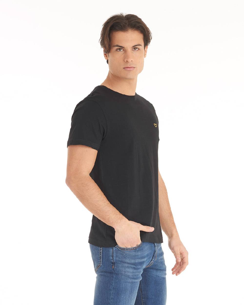 Pop84 T-shirt Logo Piccolo Gommato POP84 Online