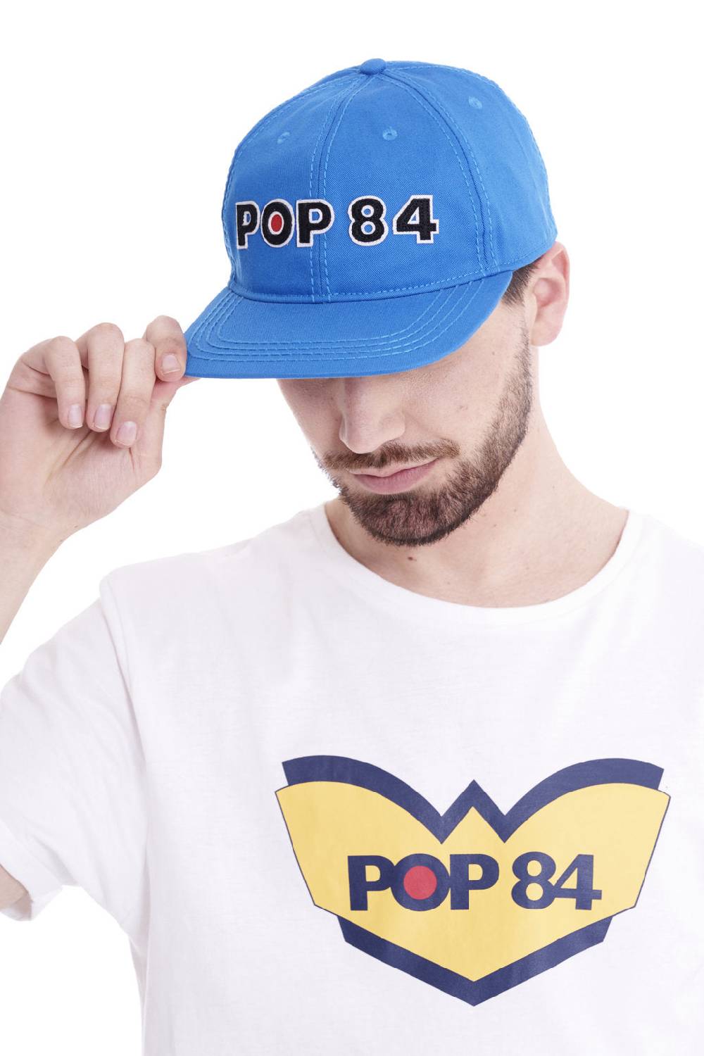 Pop84 Cappello Scritta POP84 In Vendita