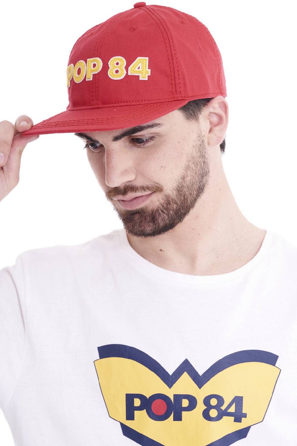 Pop84 Cappello Scritta POP84 In Vendita
