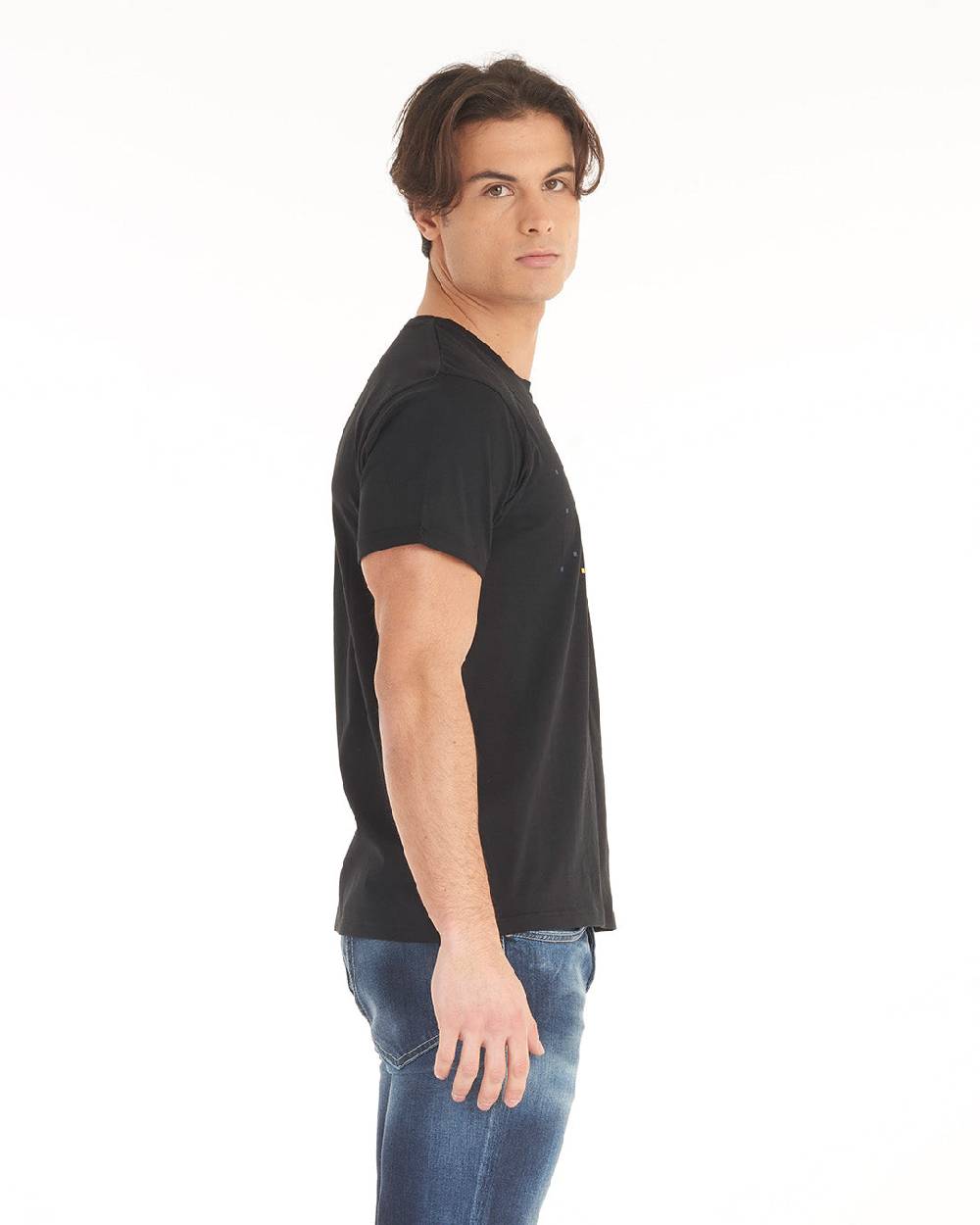 Pop84 T-shirt Logo Pixel POP84 Saldi Di Fabbrica