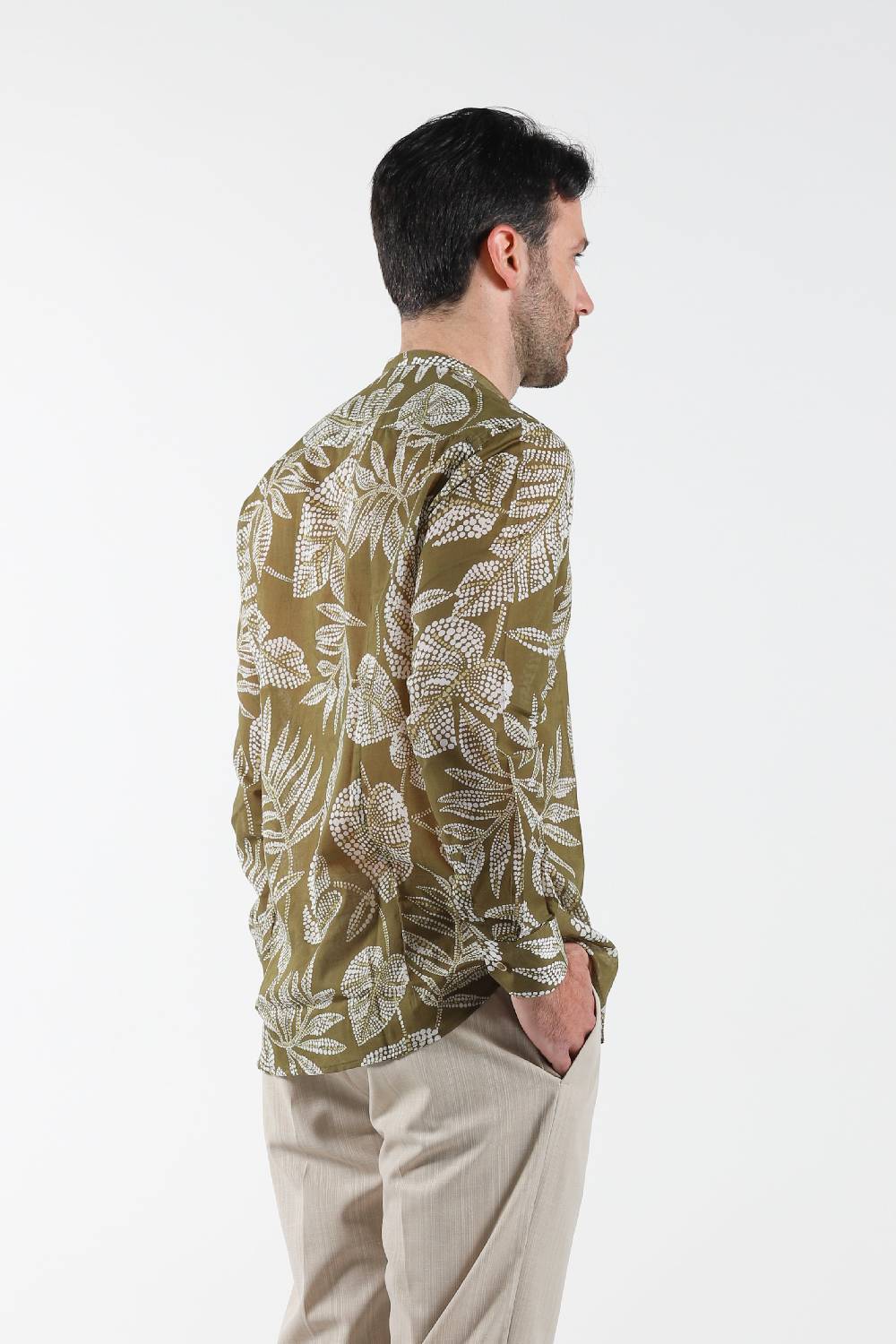 ﻿Primo Emporio Camicia coreana in Mussola di Cotone Italia