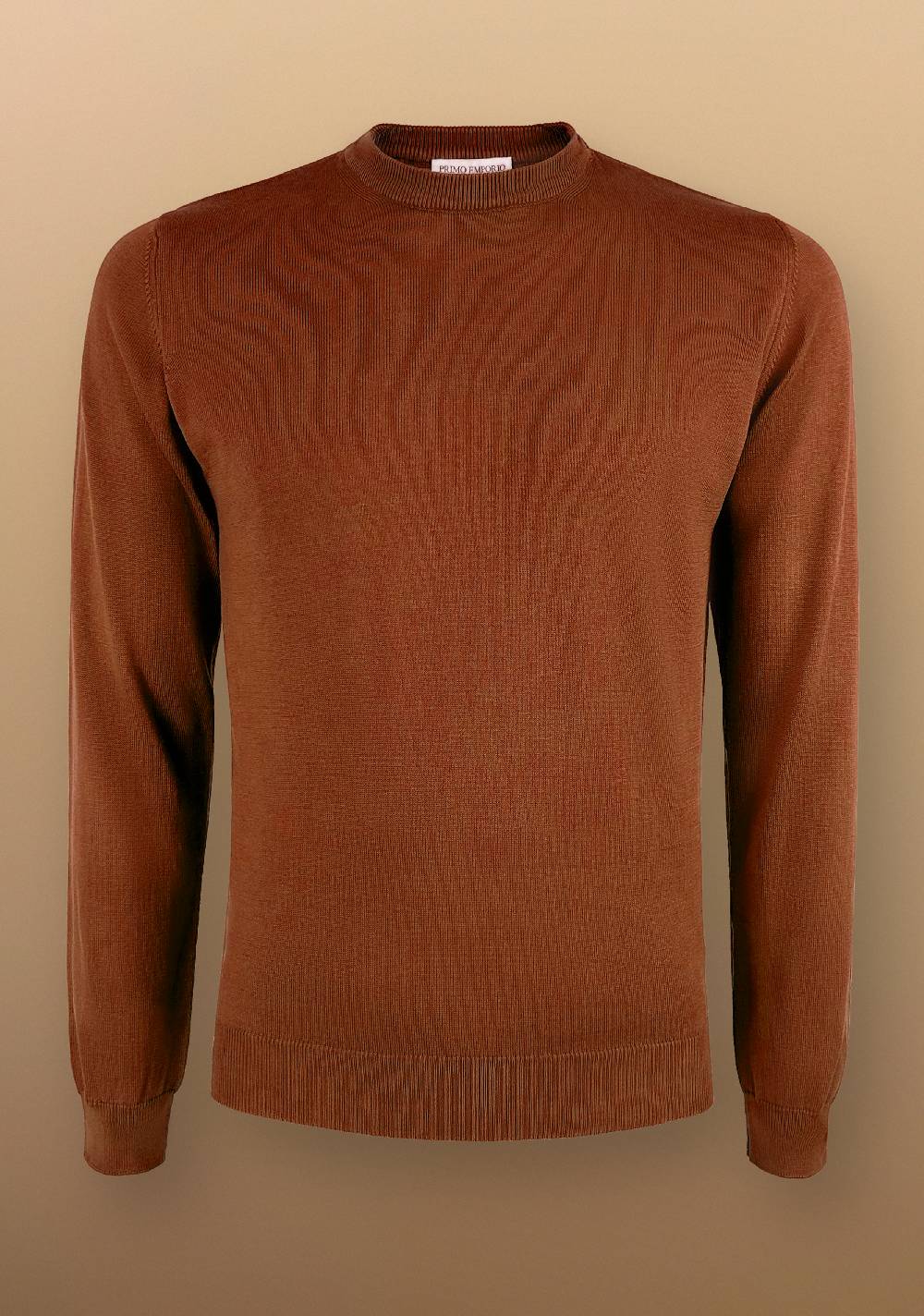 Primo Emporio Maglia filo Giro collo manica Lunga Qualità